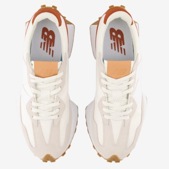 New Balance 327 Casual Sneakers Shoes various sizes White Cream Brown size 9.5 - Picture 5 of 11
